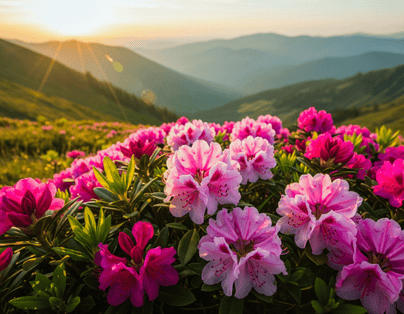 天堂仙境 高山杜鵑 合歡山東峰百岳2日