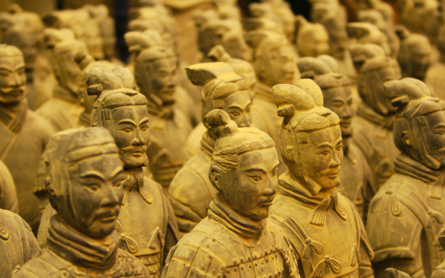 長安王朝.兵馬傭.白鹿原影視城.大唐不夜城國際NOVOTEL五星 西安含雙秀考察團六天