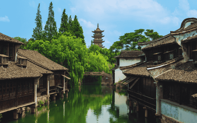 江南烏鎮住一晚五星六日~升等四晚希爾頓酒店