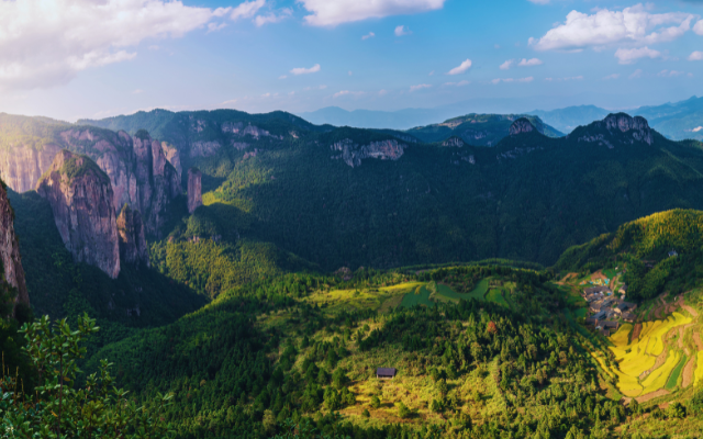 浙東山水神仙居、四明山、天一閣、五星6日 秋風紅葉季限定