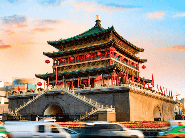 全程國際五星酒店 長安王朝.兵馬傭.白鹿原影視城.大唐不夜城國際NOVOTEL五星 西安含雙秀考察團六天