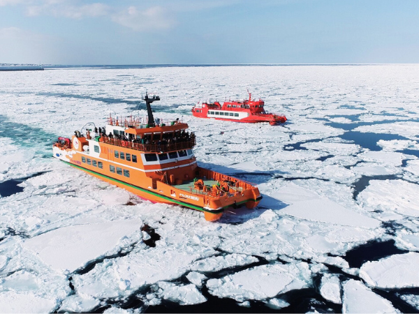 期間限定 北海道破冰船+北國玩雪三合一三大蟹吃到飽五日