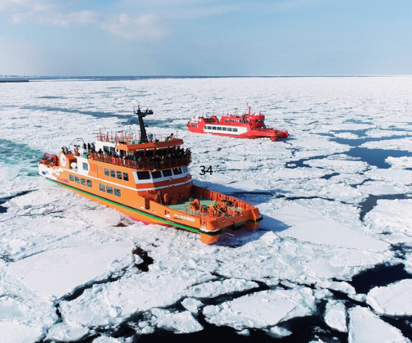 北海道破冰船+北國玩雪三合一三大蟹吃到飽五日